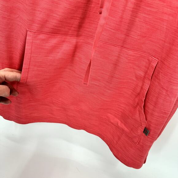 Talbots Sweatshirt Womens XL Pink Sleeveless Cowl Neck Pullover + Pockets Active - Picture 5 of 7